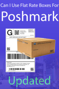 can I use flat rate boxes for poshmark