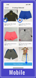 poshmark bulk share