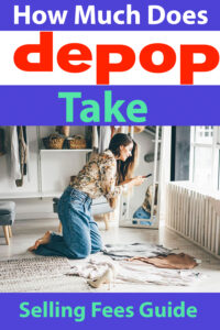 how much does depop take - depop selling fees