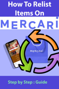 how to relist items mercari