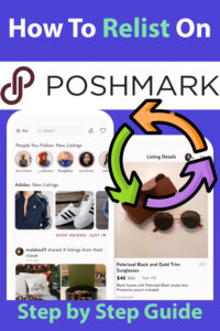 how to relist on poshmark